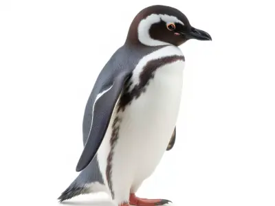Charming Penguin model pack Low-poly 3D model