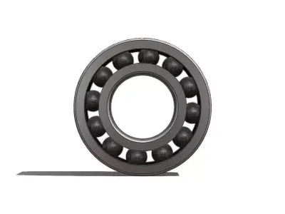 Rolamento de Esferas SKF 6206 Ball Bearing 3D model