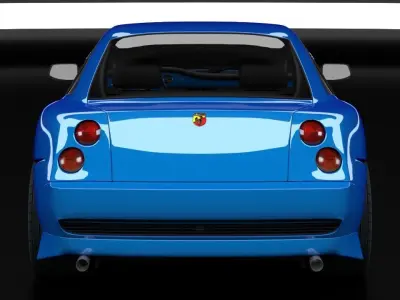 FIAT COUPE 20V TURBO Free 3D model