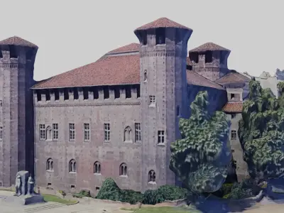 Madama Palace Turin 3D model