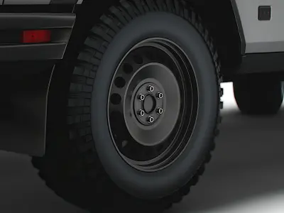 INEOS Grenadier 2023 wheel 3D model