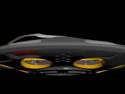 Flight of the Valkyries - EVTOL Concept 3D model