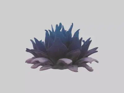 Dreamscape Flowers Low-poly 3D model