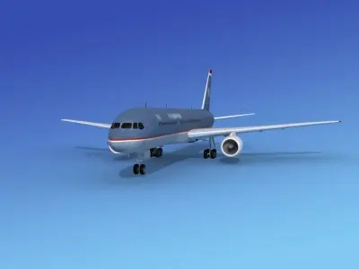Boeing 757-200 US Airways 3D model