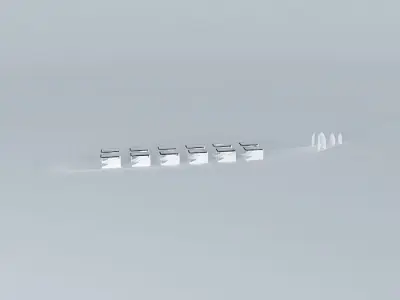 Embraer Erj 350 Interior Free 3D model