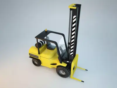 Loader Forklift 3D model
