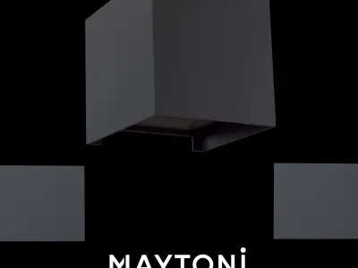 Wall lamp O572WL-L6B Maytoni Outdoor free 3d model  Free 3D print model