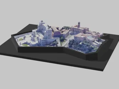Capitoline Hill Rome 3D model