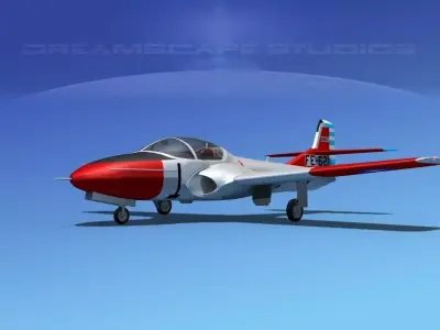 Cessna T-37 Tweetybird Republic of China 3D model