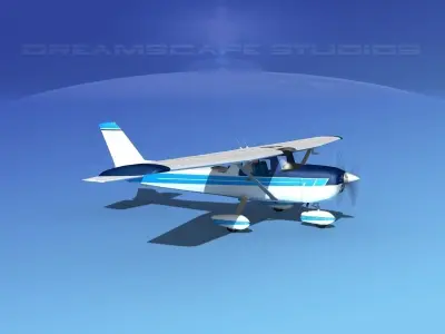 Cessna C152 Aerobat V04 3D model