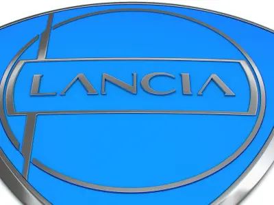 Lancia logo 3D model