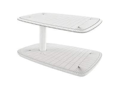 Coffee Table Rolf Benz 928 Free 3D model
