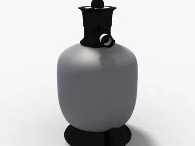 filtration sand filter 3D model