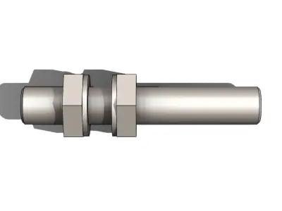 Sensor Balluff Indutivo M8x1 BES0 Inductive Balluff Sensor 3D model