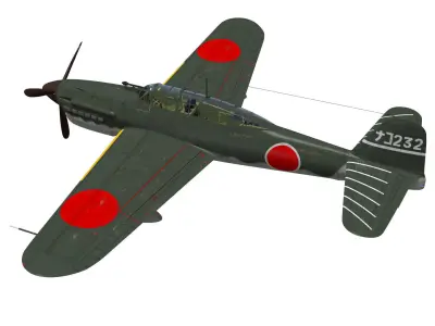 Kugisyo D4Y2 Suisei Type12 Judy 3D model