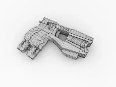 Taser Gun 3D model