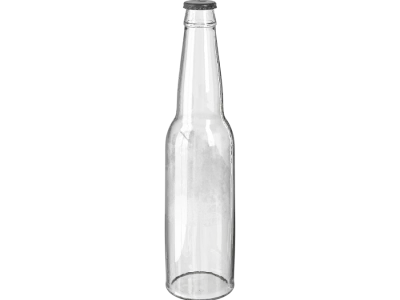  Emply Glass Soda Bottle Model 