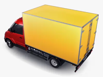 Generic Box Truck M 3 3D model