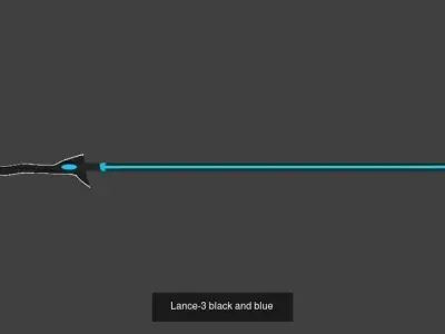 Lance pack black and blue