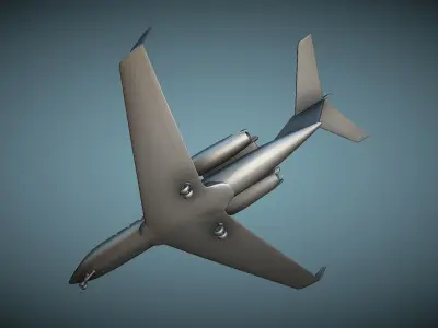 Gulfstream G-IV - 3D Printable Model 3D print model