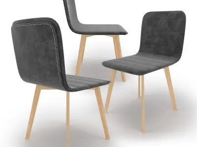 Flexa Chair Free 3D model