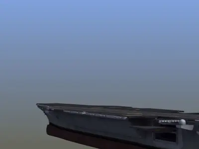 Aircraft Carrier CVN-79 3D model