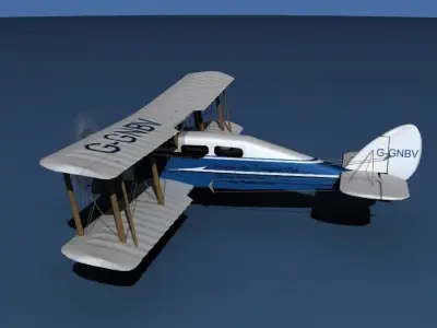 Airco DH-4 Everette Air Transport 3D model