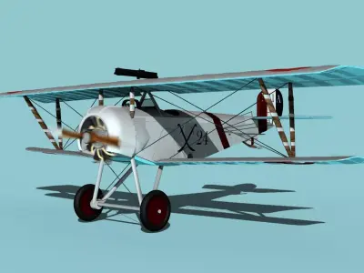 Nieuport 11 VHP V14 3D model