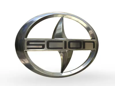 scion logo 3D model
