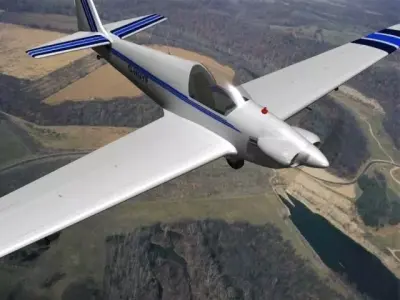 Fournier RF-4 Slingsby V05 3D model