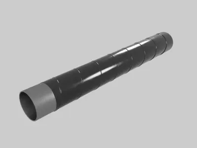 Pipe in VUS insulation 3D model