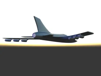 Aircraft Concept 3D model