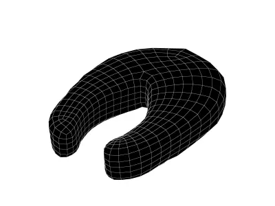 Salmon Steak v1 001 Low-poly 3D model