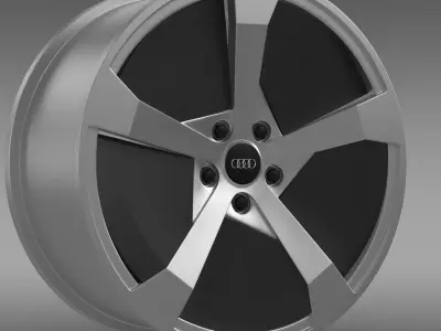 Audi R8 e tron 2013 rim 3D model