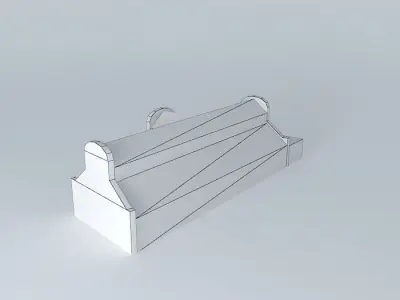 Berck Beach Fish of Covered Market Free 3D model