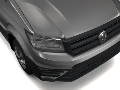 WV Crafter Van L2H2 2017 3D model