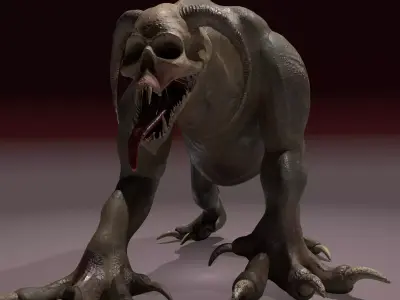 Flashbound Stalker Free low-poly 3D model