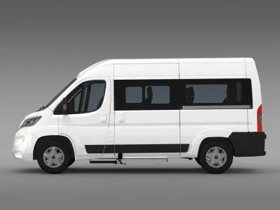 Citroen Jumper Combi L2H2 2017 3D model