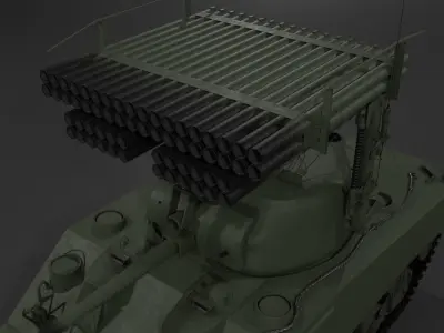 T34 Calliope Free 3D model