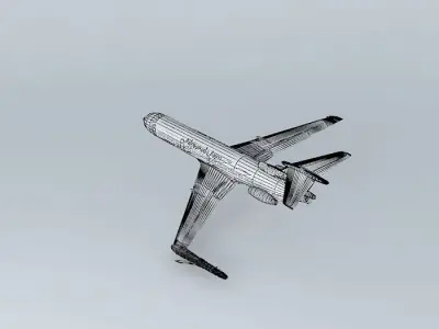 Adreanada Aero flight 1517 Free 3D model