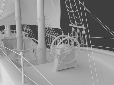 Fregate - Shtandart Eagle Free 3D model