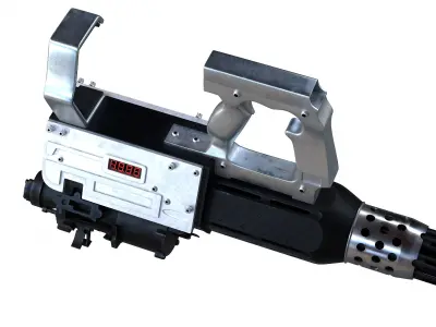 Nemesis Minigun 3D model