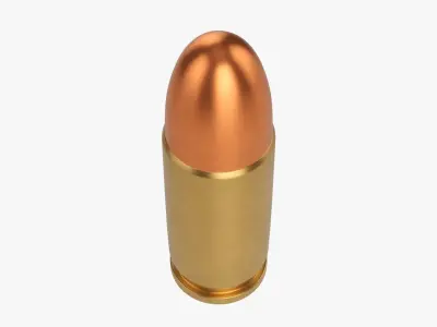 Bullet 9 mm 3D model
