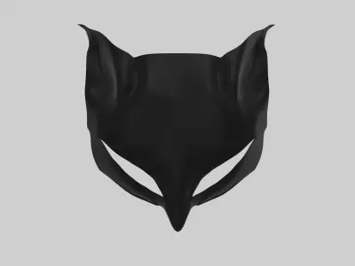 Kitsune Mask Free 3D model