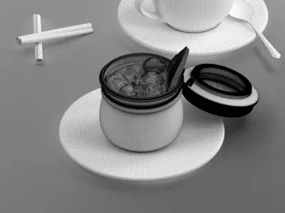 Dessert 0010 3D model