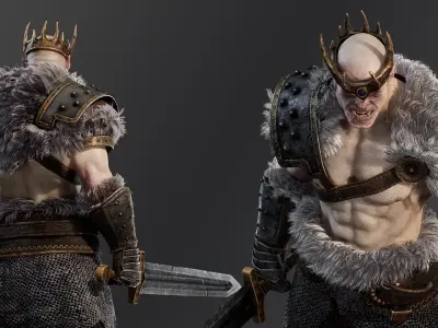 Orc Marauder 3D model