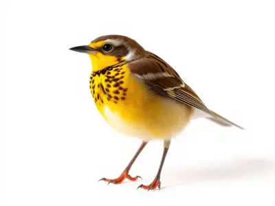 Vibrant Meadowlark Bird model pack Low-poly 3D model