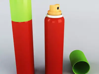 Spray can 100ml v 2 3D model