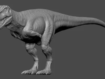 Ekrixinatosaurus Dinosaur 3D model