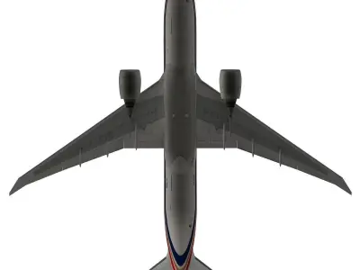 Boeing 777-200F China Cargo Airlines 3D model